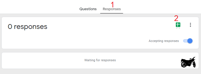 Responses Google Sheet